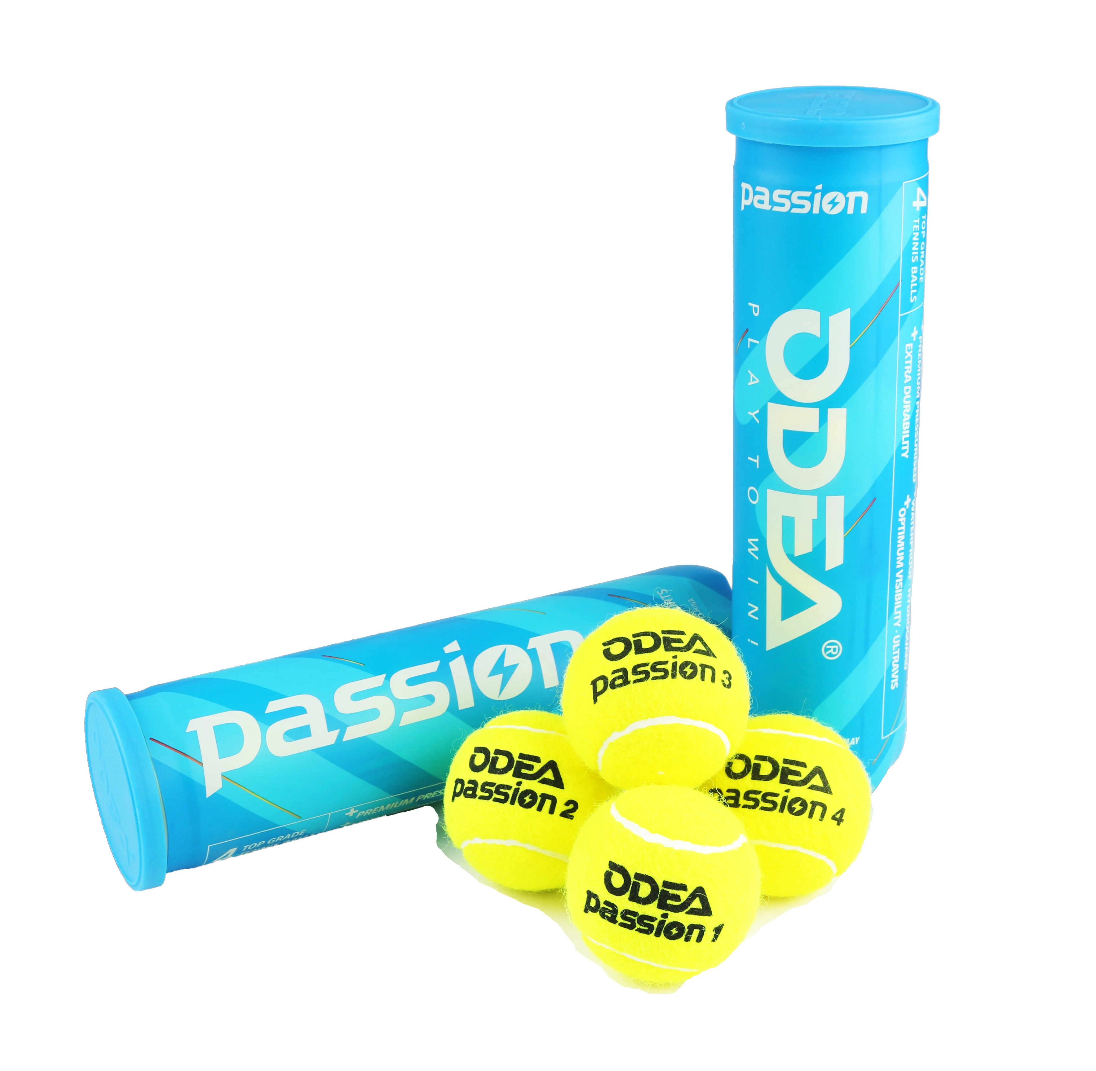 ODEAR SPORT ODM High Quality Tennis Wool Natural Rubber Tennis Ball for ATP 2024