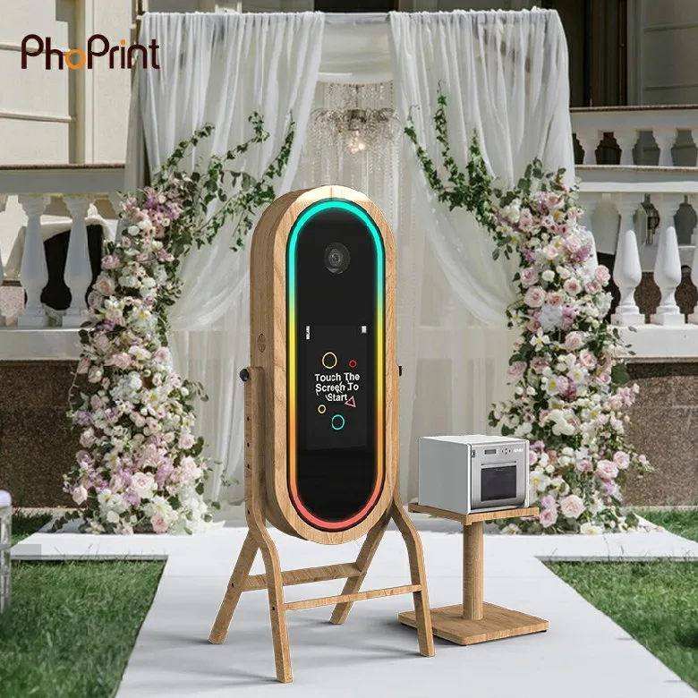 Wholesale Sales Touch Photo Booth Tablet Selfie Magic Mirror Photo Booth
