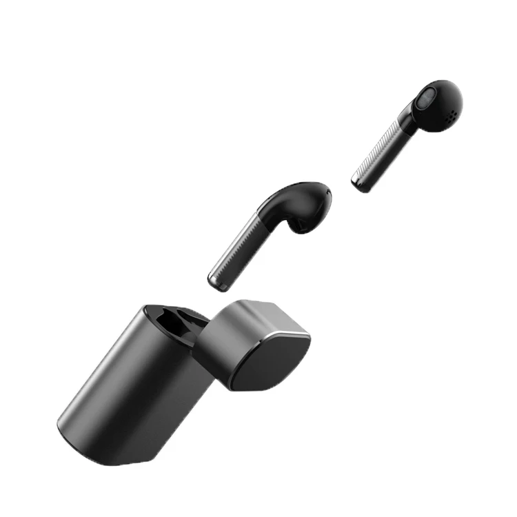 
2021 New Hot Sale Smart touch earphone earbuds superior noise cancelling earbuds Black Fashion Design wirless earbuds 