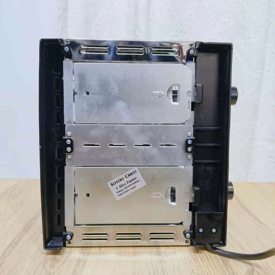 4 ломтика тонкий тостер Электрический хлеб духовка машина сэндвич maker