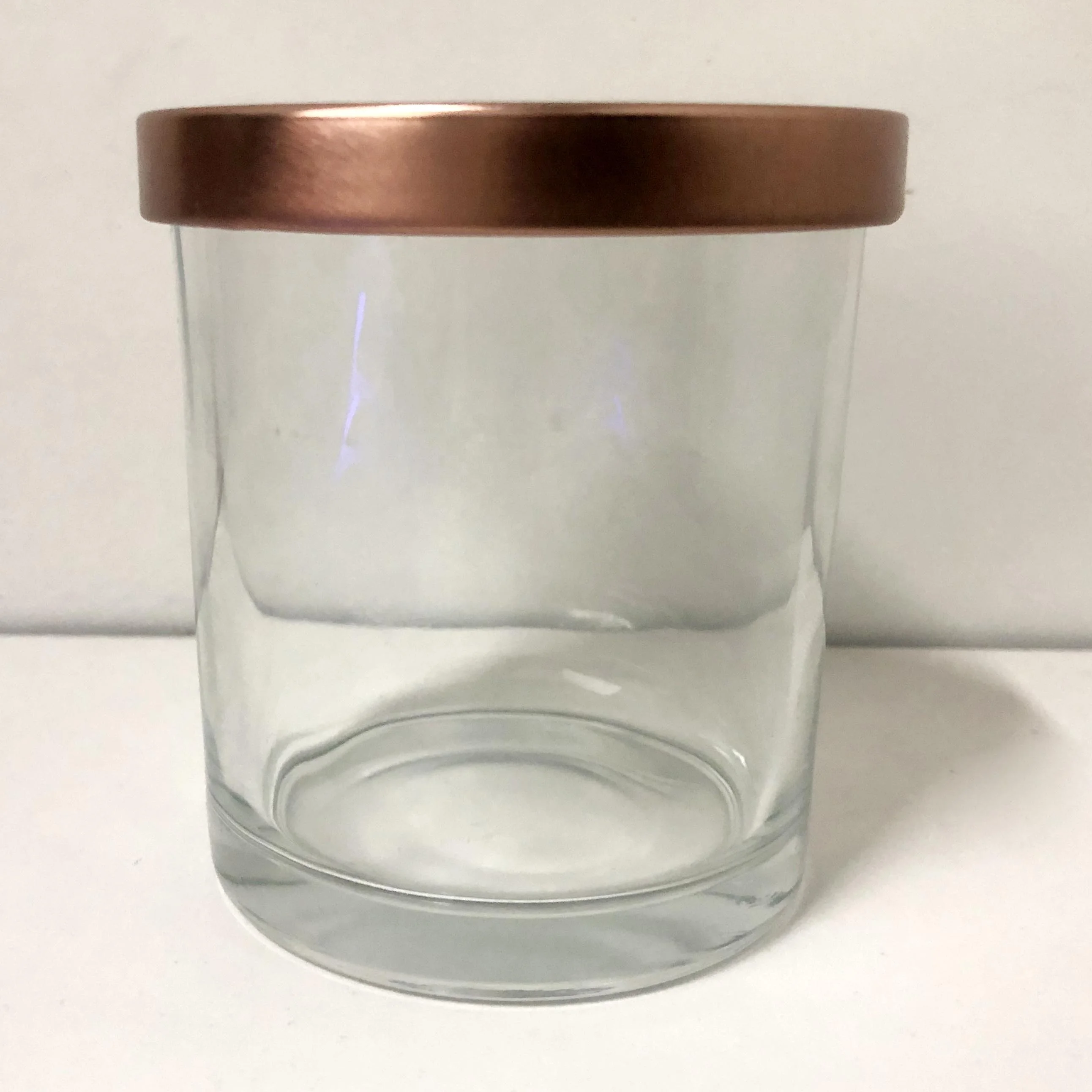 
wholesale 8oz 10oz Soy wax scented candle holder & candle glass jar with lid & empty candle containers 