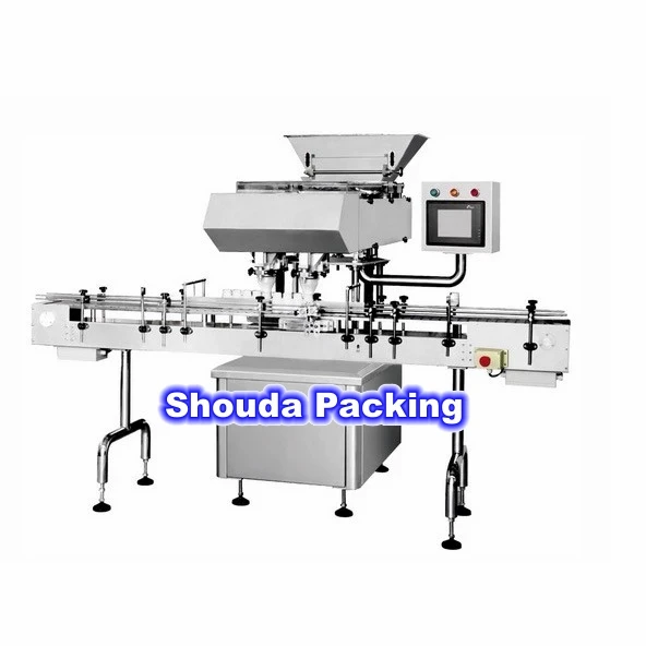 Dietary supplements powder capsule bottle counting filling  Production Line Machine