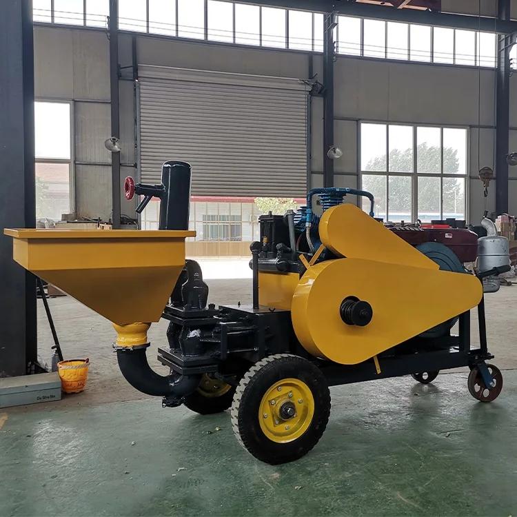 
KYD-6 diesel motor spraying mortar conveying machine of Construction machinery 