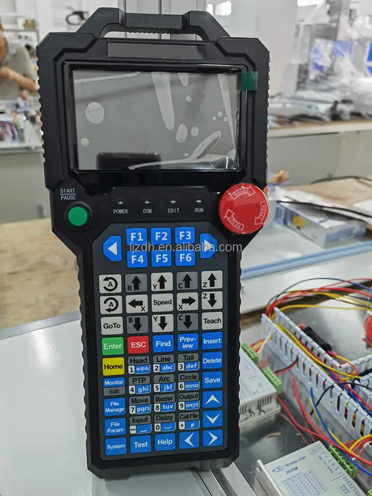 Liujiang desktop 3 axis dispensing machine UV glue dispensing robot with 2L tank support syringe barrel