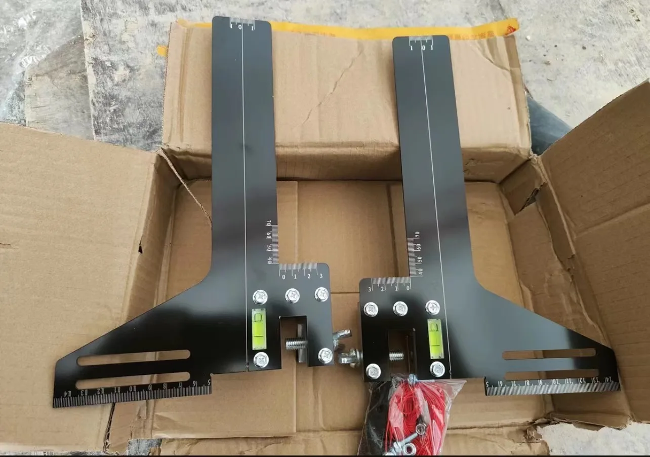 Инструменты для выравнивания направляющей лифта