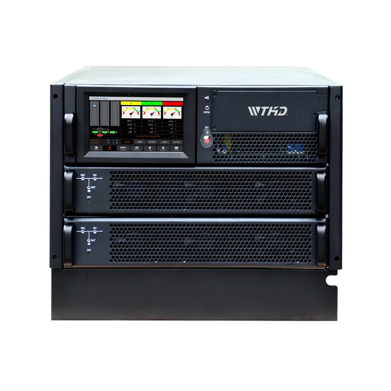 Высокая эффективность 30KW UPS держателя шкафа онлайн хорошая цена 19-дюймовую стойку ИБП