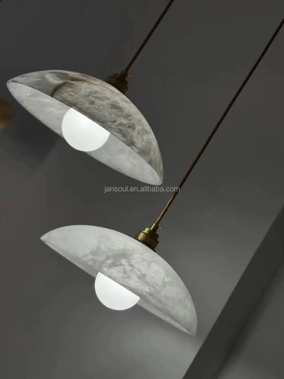 jansoul lighting Spanish stone onyx alabaster modern light for home hotel