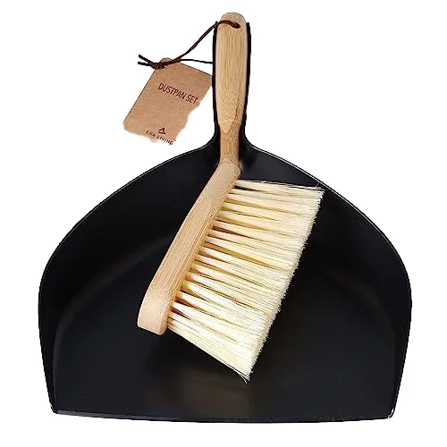 Hot Sell Eco- Friendly Household Cleaning Mini Bamboo Broom & Dustpan Set
