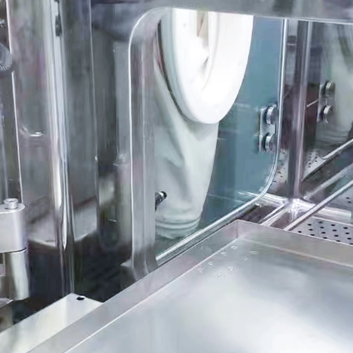 HJCLEAN  vhp sterility test isolator with  online particle counter and sterilization system