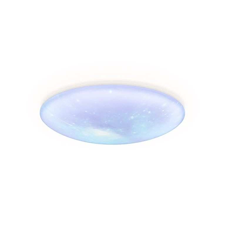 Modern starry  sky ceiling lamps Surface mount round led ceiling light fixture led ring light