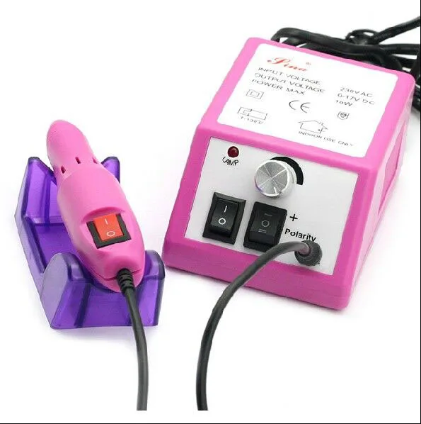 White and pink electric manicure drill grinder machine Nail drill machine professional manicure pedicure machine