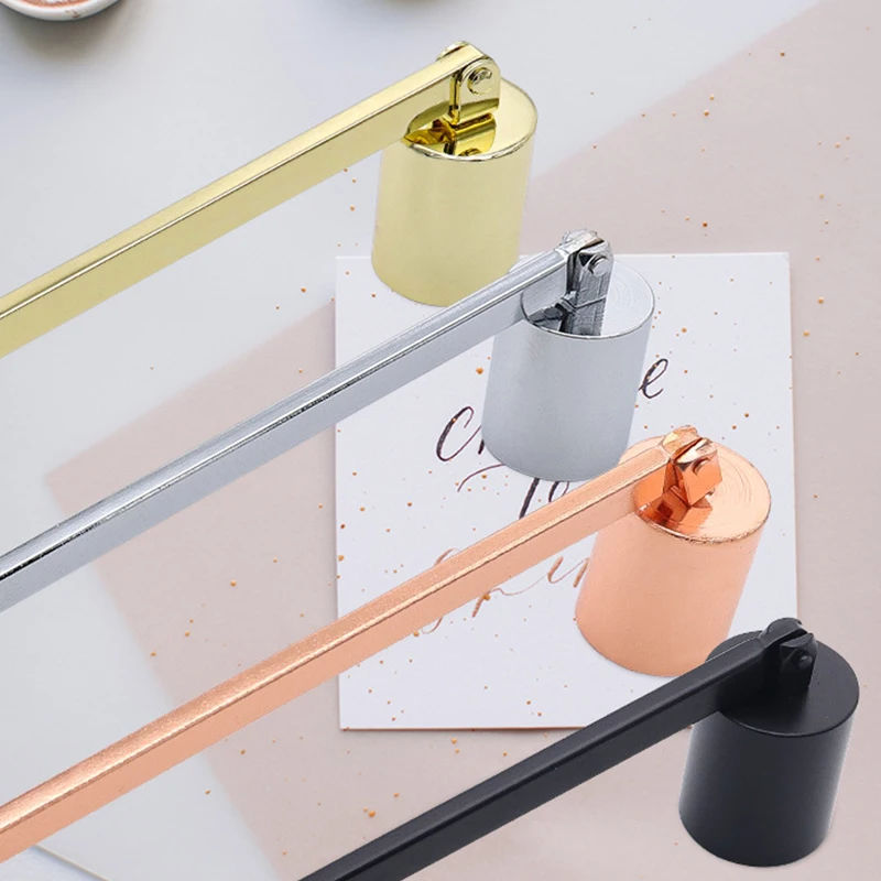 Hot Selling Classic Stainless Steel Colored Electroplated Candle Bell Shaped Fire Extinguisher Customized logo