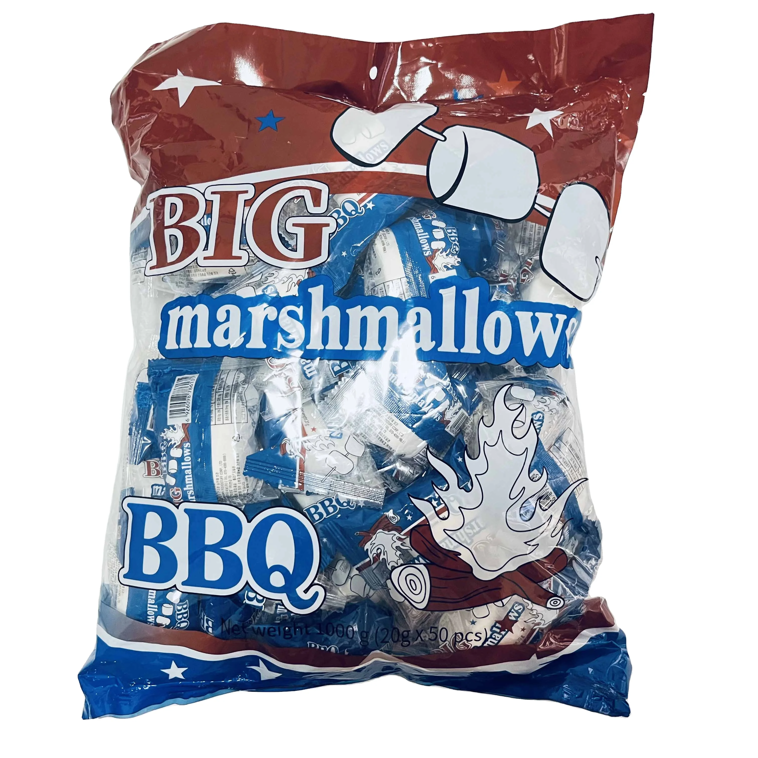 Hot Selling Factory directly Wholesale Fruit flavor big marshmallow