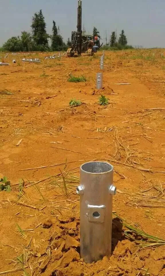 Solar pile machine longye solar ramming machine MZ130Y-2