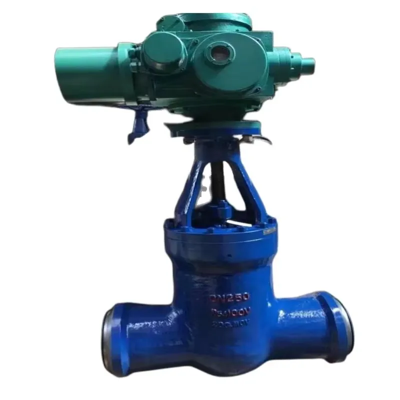 DN20 80 ANSI JIS Cast steel stainless steel gate valve High temperature and high pressure electric actuator motorized gate valve