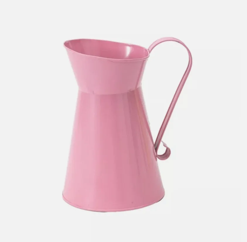 Powder coated Metal Flower Pot for Planter Centerpieces Wrought Iron dry Flower vase Floral Wedding party