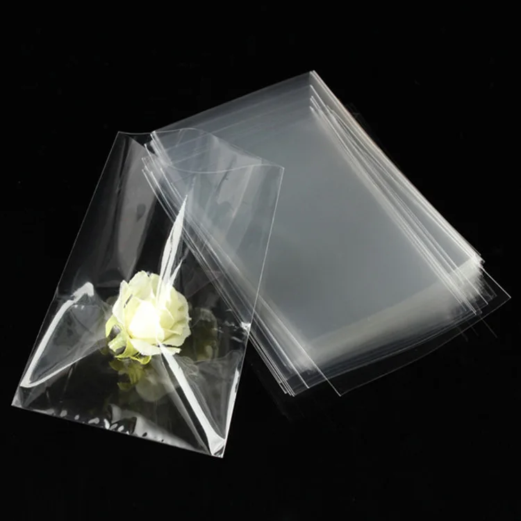 Factory Price Transparent Clothing  Custom Packaging Plastic Cellophane Opp Bag Printing With Self Adhesive