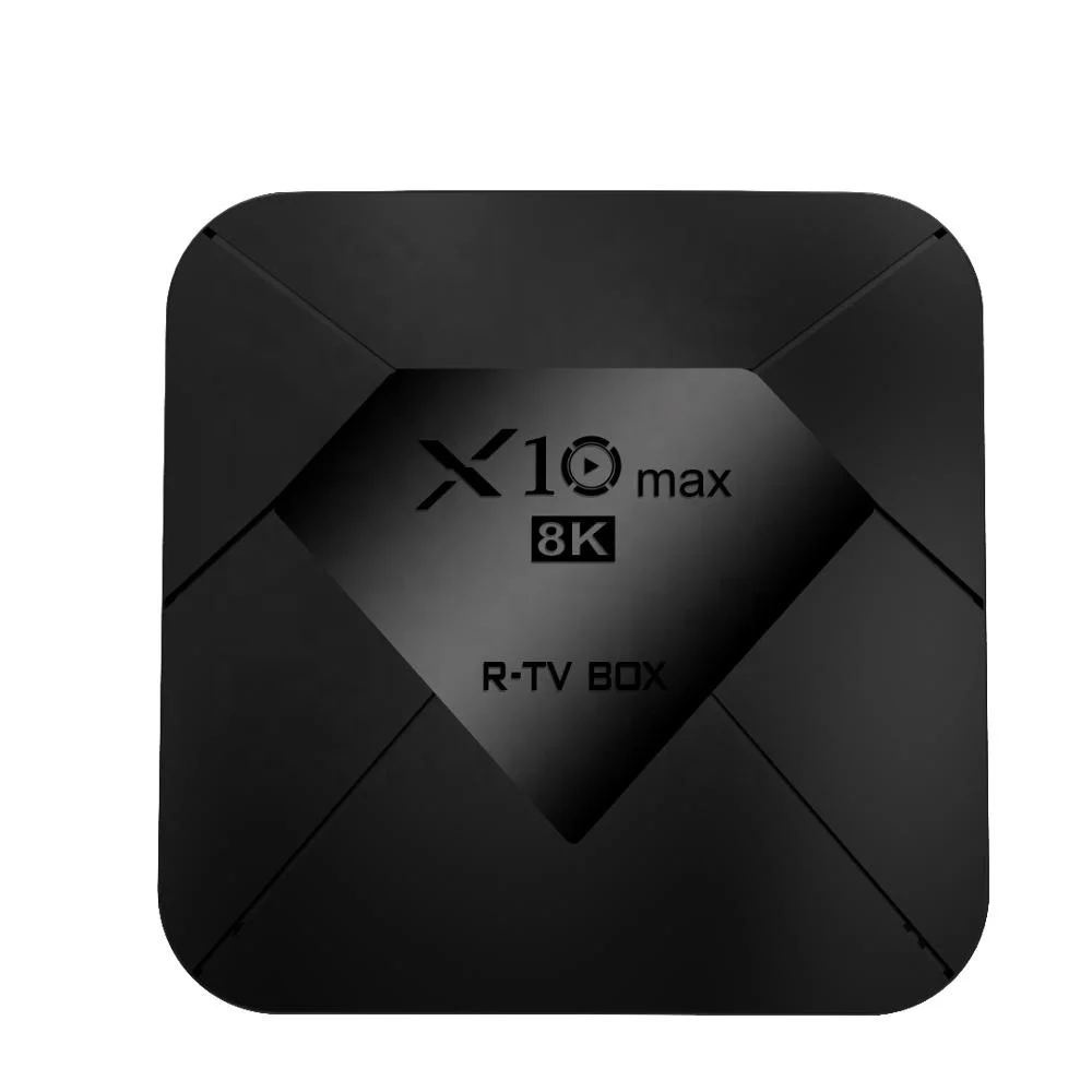 ТВ приставка от производителя R-TV приставка X10 MAX S905X3 100m 4gb 128GB 8K hd медиаплеер Смарт ТВ приставка android