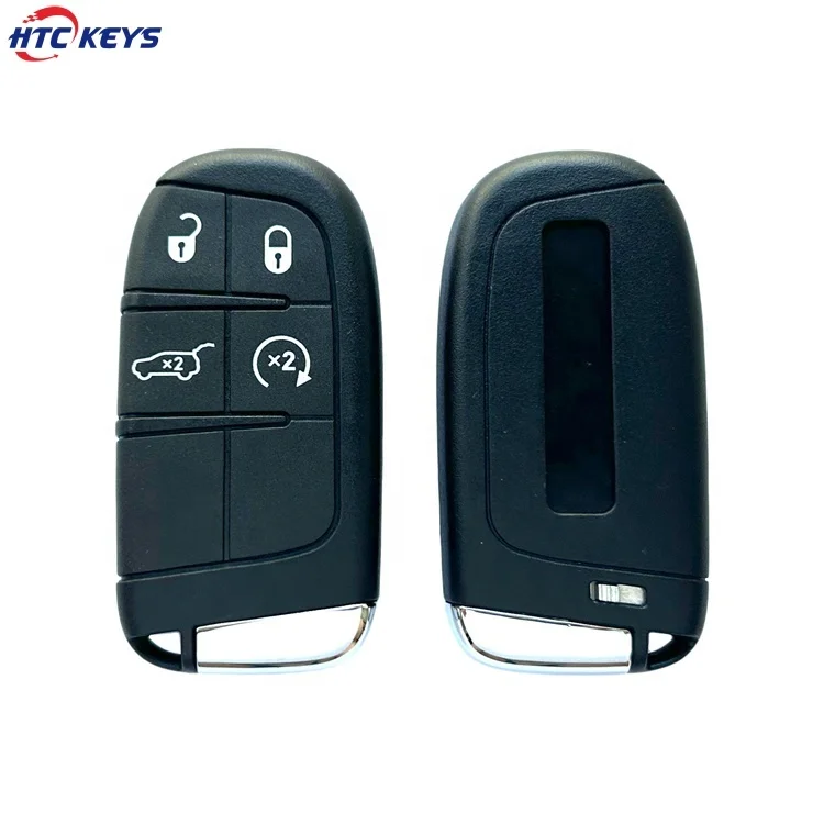 Car vehicle remote key shell case 4 buton SIP22 blade for c-hrysler car key case