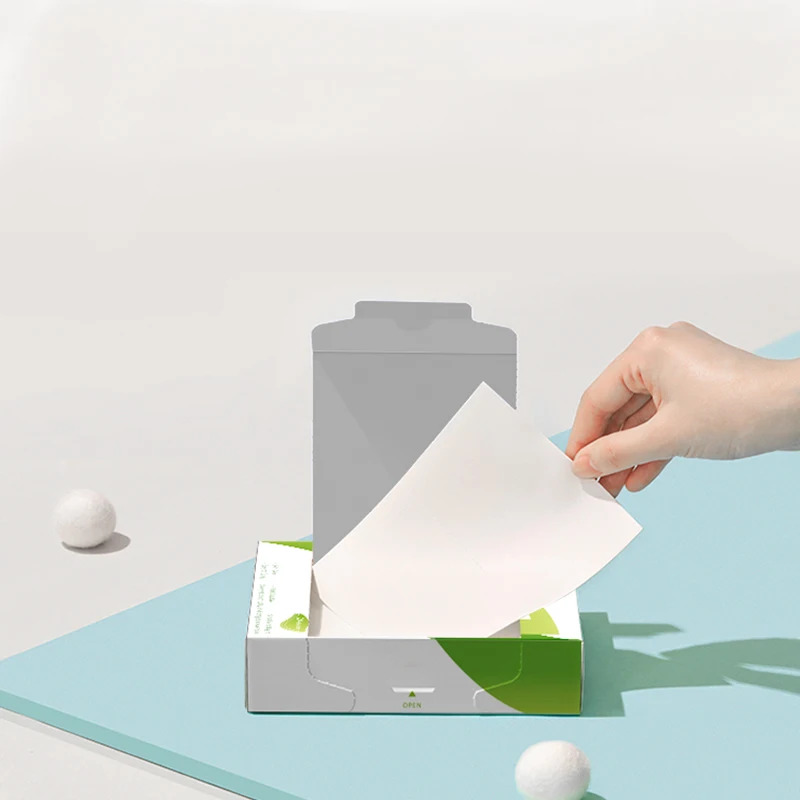 Laundry Detergent Strips Eco Friendly & Hypoallergenic Strong Clean Plastic-free Sheets