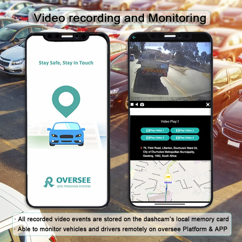 Mini Dual 4G Dash Cam for Car Truck Smart Motorcycle Mirror Car Camera Front and Rear 4K Dash Cam