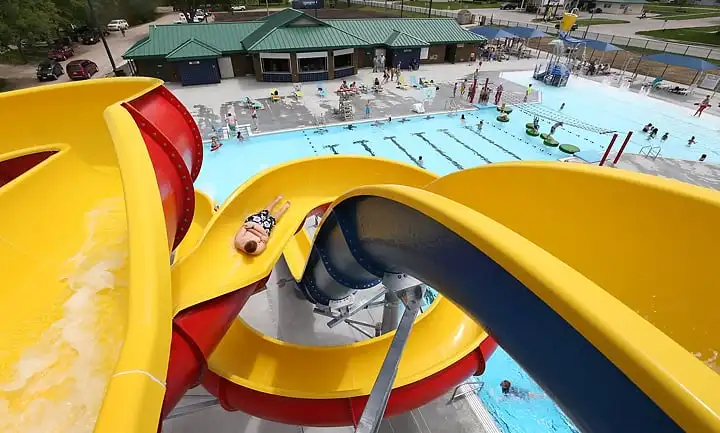 Buy Amusement Rides Theme Adventure Park Slide Outdoor Swimming Play Pool Kid Games Equipment for Sale