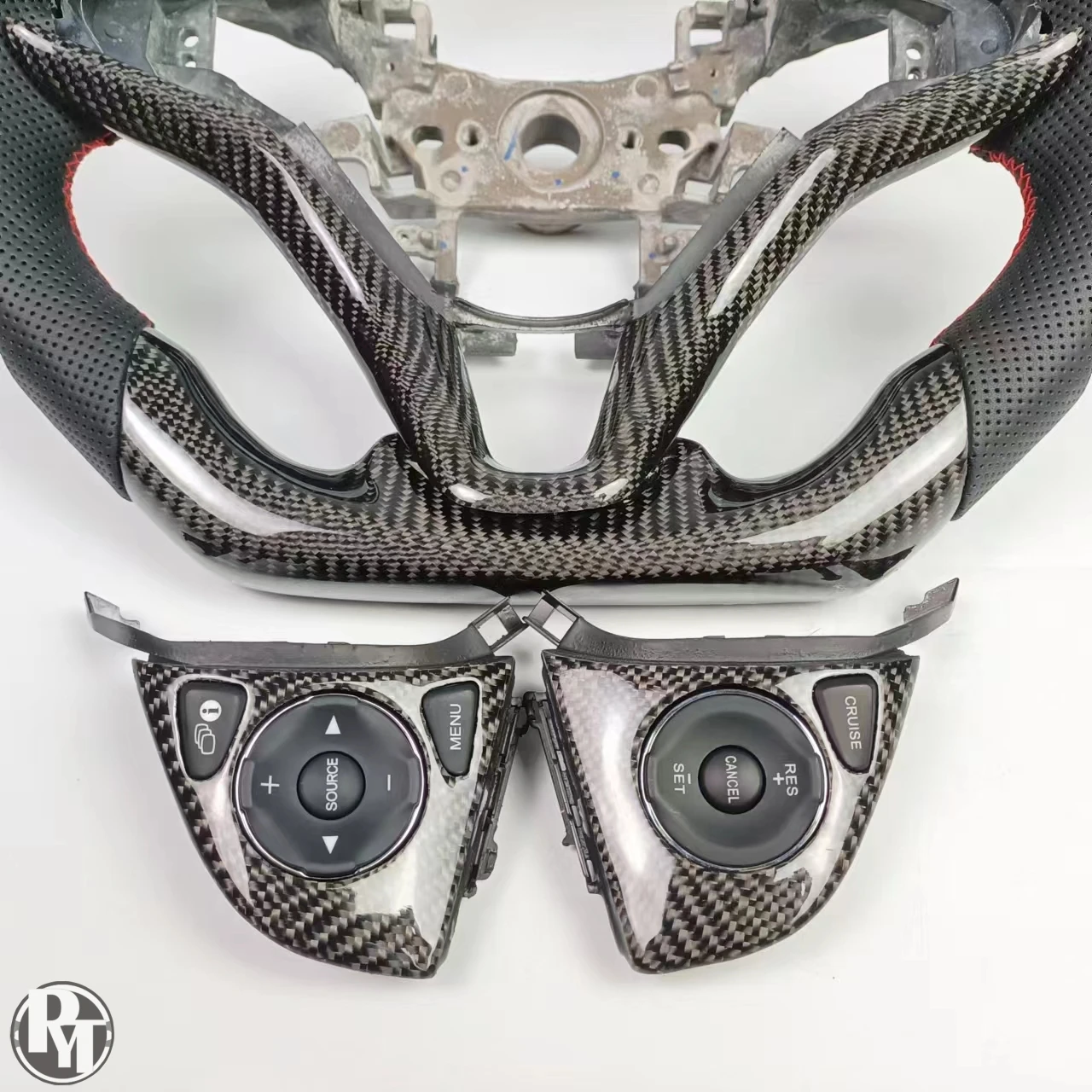 Для Honda Fit GK5 рулевое колесо custom racing карбоновое