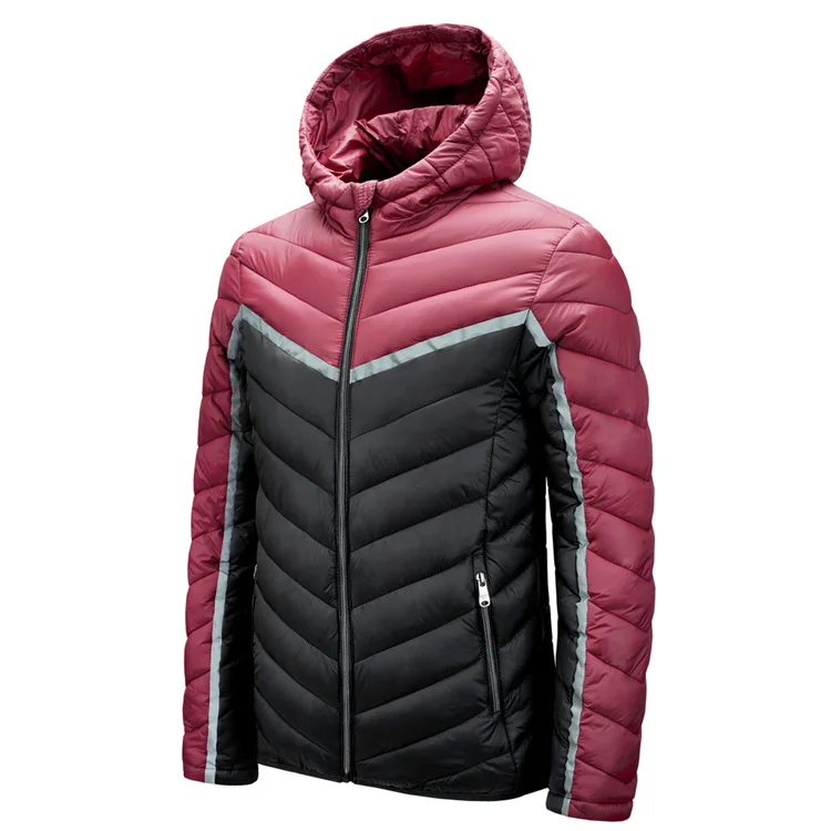 Limited Time Promotion Mens Winter 100%nylon Hiking Padded Jacket With Hood