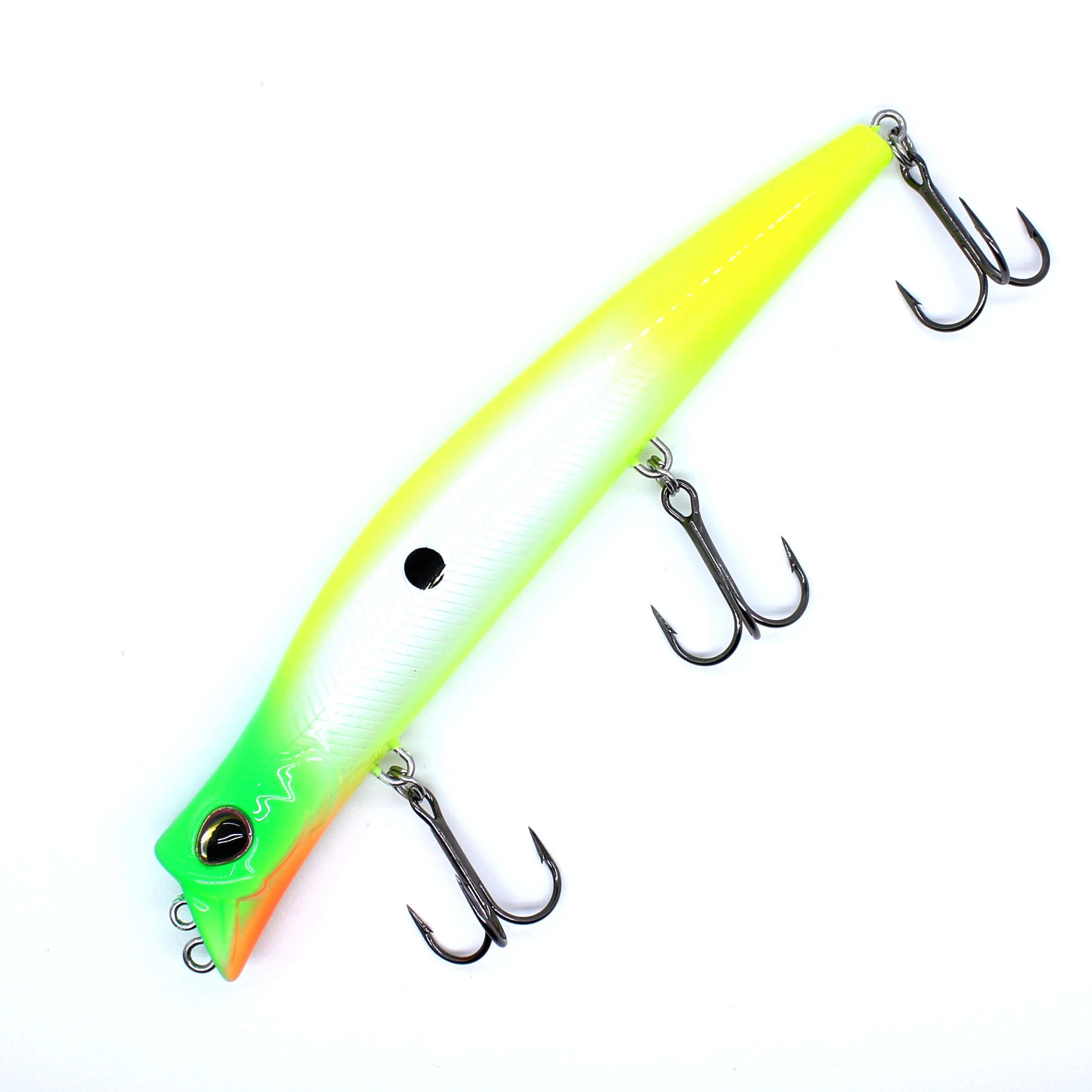 AOCLU Shallow Diver 130mm 17.5g Rattle Hard Bait 1PC Wire Through For Saltwater Sea Bass Lure Lipless Minnow