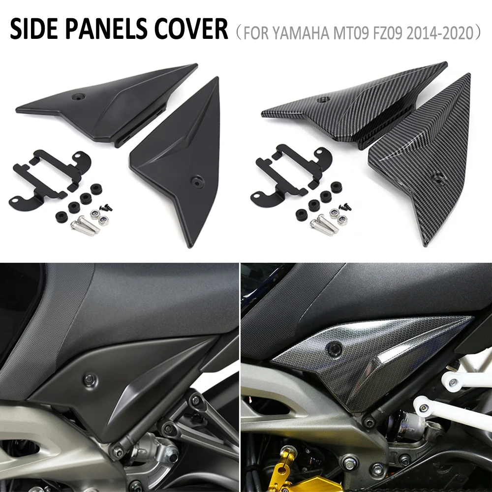 Motorcycle Seat Side Panels Cover Fairing Cowling Plate Covers For Yamaha MT 09 FZ 09 2014 2015 2016 2017 2018