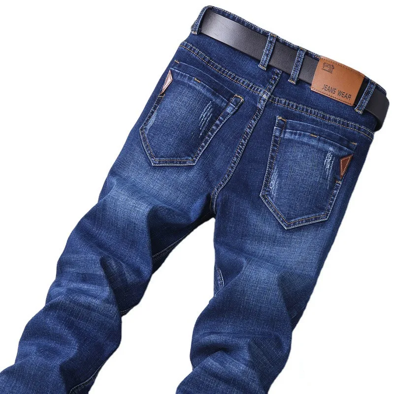 
Latest Soft cheap Vintage wholesale plus size pants brand European men clothes and jeans pantalones jeans men 
