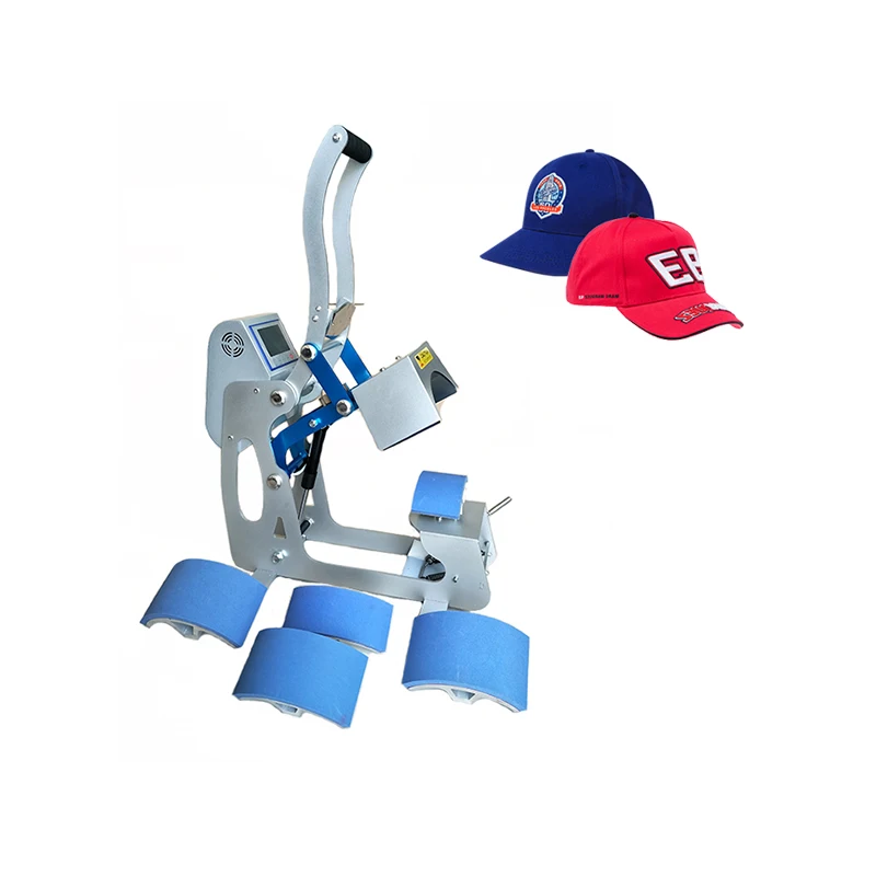 Professional 5-in-1 Auto Open Electric Digital Sublimation Heat Press Machine 110v Home Use Plate/Baseball Cap/Paper Print New