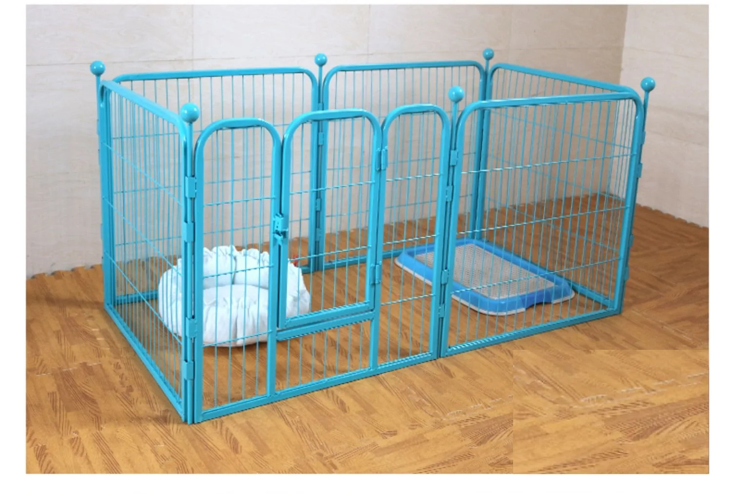 
5 Sizes Galvanized Iron 6-panels Heavy Duty Playpen Dog Play Pen 170105 