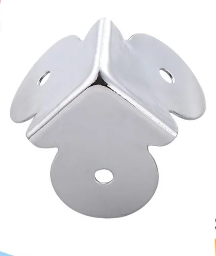 Antique metal plum shaped corner for case parts