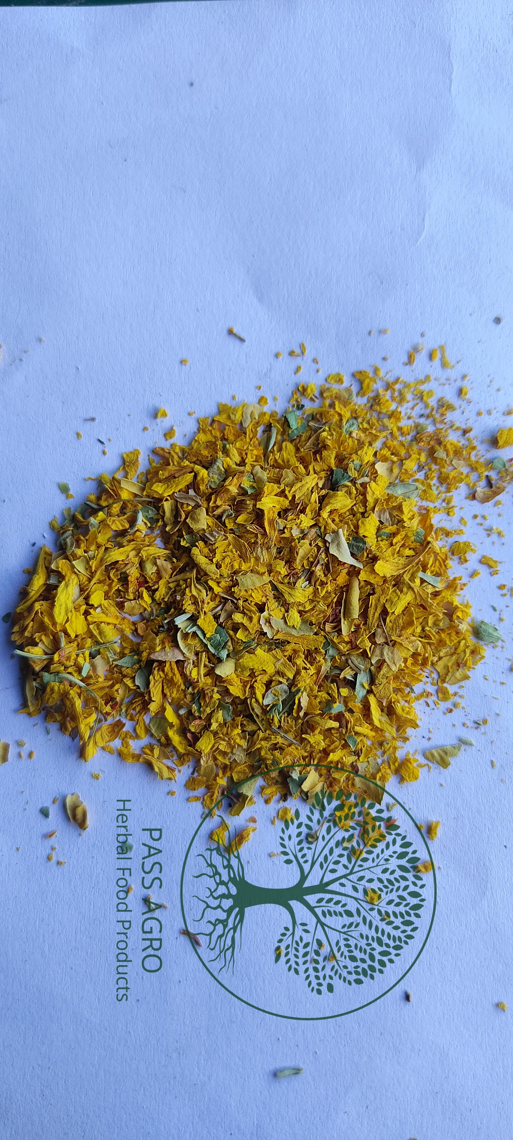 Цессия сушеного Кожевника фекалий аварам (Senna auriculata) пакетик цветочного чая нарезанный (TBC) чай (T-CUT) для травяных настоек