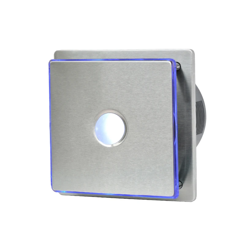 SEICOI 2022 new style smart wall exhaust fan with humidity sensor ultra silent extractor fans automatic humidity