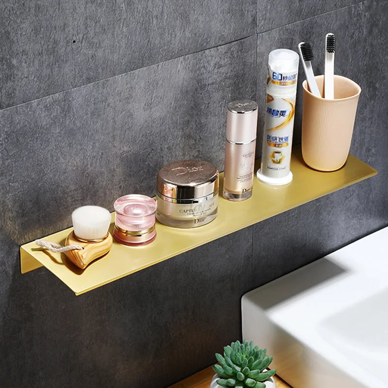 Hot Sale Shelves Bathroom Shelf with Towel Bar Wall Shelves for Bathroom/Living Room/Kitchen/Bedroom