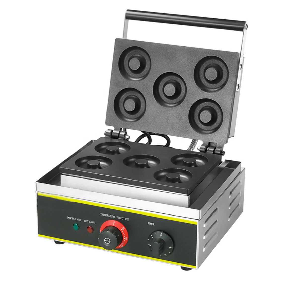 Wholesale 220V Mickey Shapes lolly waffle maker/ waffle stick commercial corn dog machine