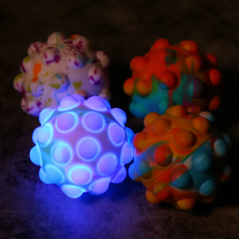 Игрушки-фиджеты оптом, Радужный детский браслет, сумка на заказ, пузырьки, сенсорный фиджет, календарь, игрушка