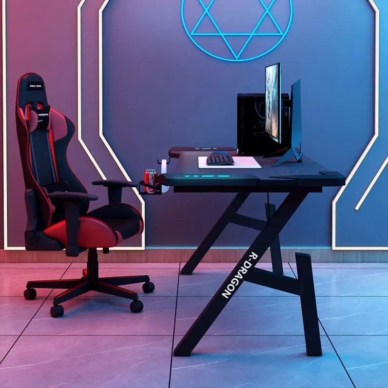 Professional Motorized PC Gaming Table Desk Workstation Custom Pc Gaming Desk