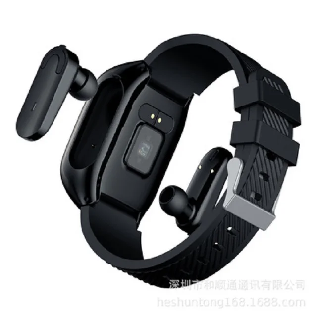 2 in 1 wireless BT earphone fashion smart watch Android Smartwatch With True Wireless Earbuds Earphone Smart Watch