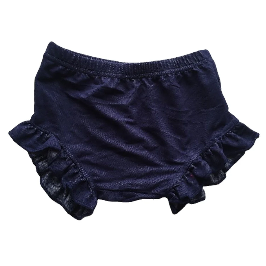 
summer baby bloomer denim fabric lace bummies skirts 