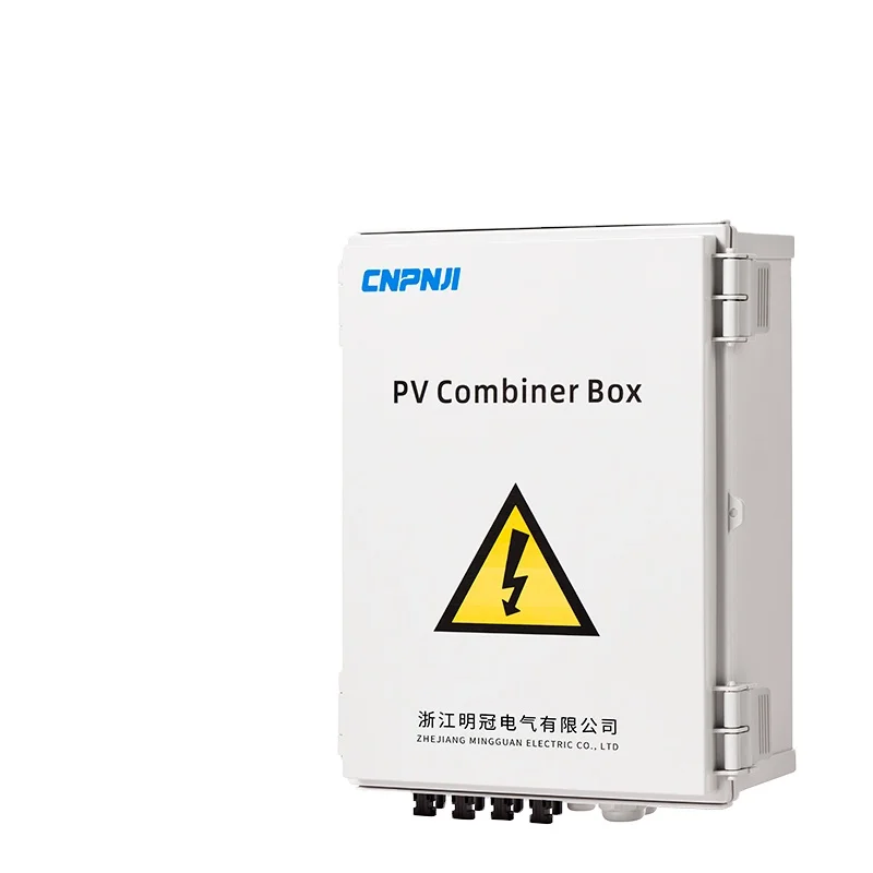 Солнечная Система DC PV Combiner Box 4 струны вход 1 выход IP65 Ccombiner коробка с SPD и предохранителем 500V