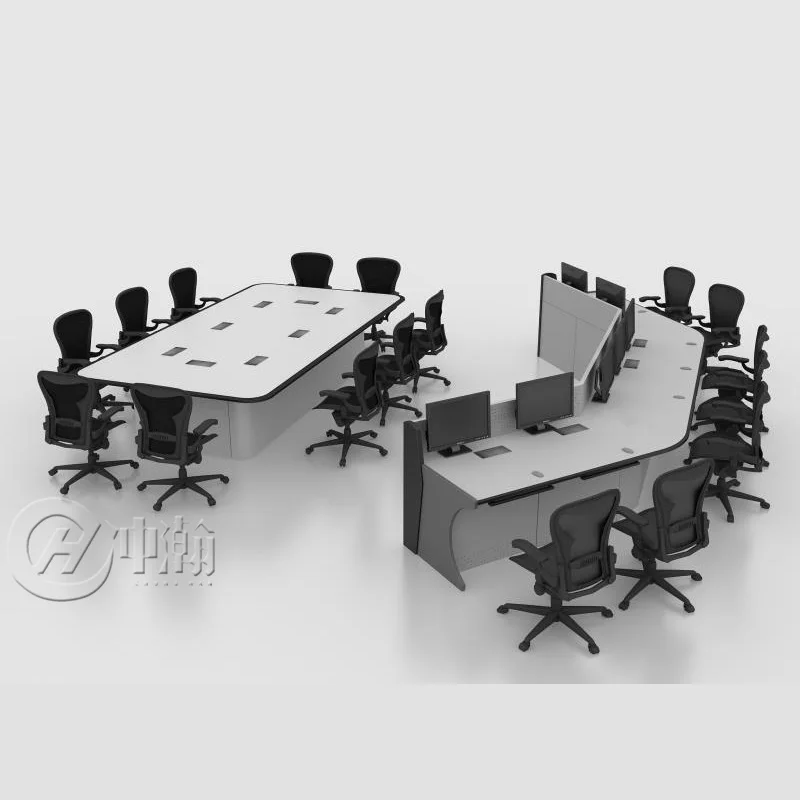 Control Room Meeting Table Led Smart Conference Desk Commercial Dispatch Conference Table Room Desk