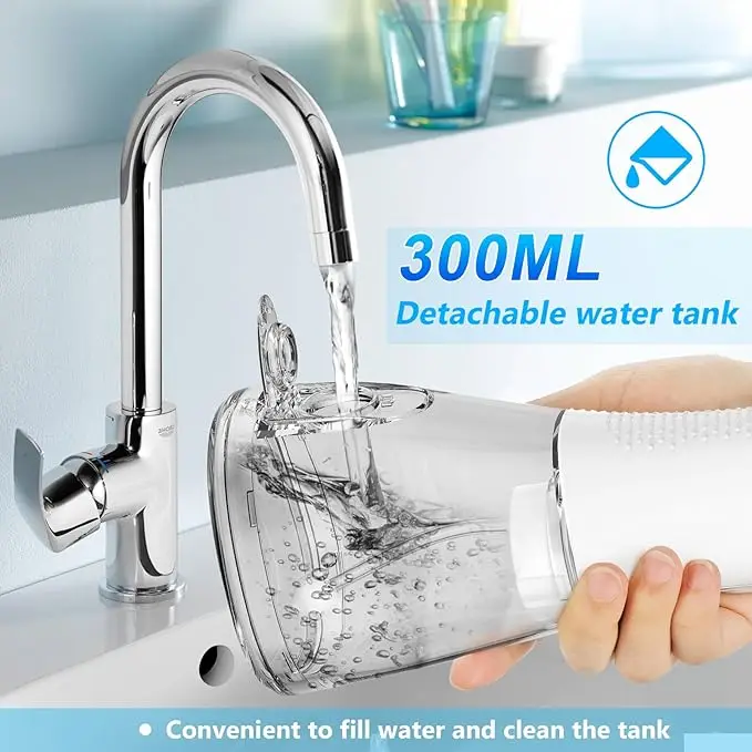h2ofloss 2500mAh Portable Cordless Water Pick Flosser New Breath Spray Oral Irrigator OEM/ODM Dental Care Product