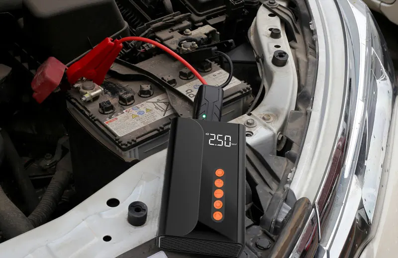 2 в 1 автомобильный воздушный компрессор 150 фунтов/кв. дюйм DC12V 10400 мАч беспроводной насос пикап автомобиль скачок стартер с воздушным