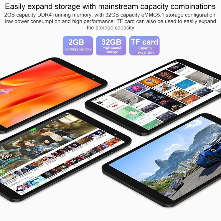 Wholesale Teclast P80 Tablet PC 8.0 inch 2GB+32GB Android 10 Tablet Allwinner A33 Quad Core Support Dual WiFi TF Card Tablet PC