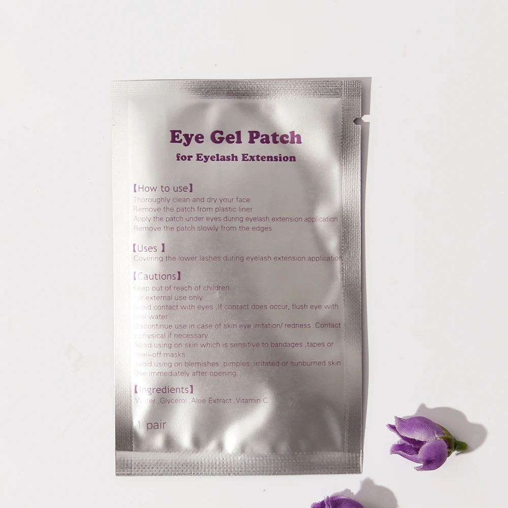  Quick delivery under eye gel pads for eyelash extension private label