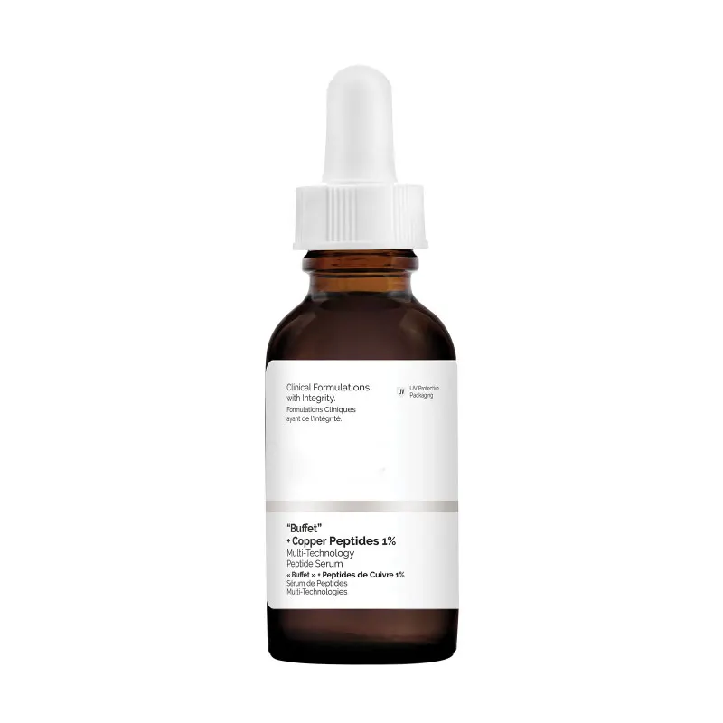 Buffet + Copper Peptides 1% Anti-Aging Anti-wrinkle 30ML Multi-Technology Peptide Serum Firm Skin Face Makeup Primer