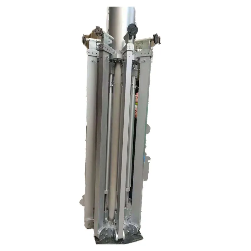 25m big heavy play load  telescopic pneumatic mast for antenna and light
